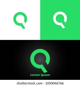 letter Q logo design template element. vector logotype