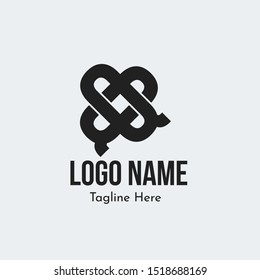 Letter Q logo design template. Abstract logo vector illustration
