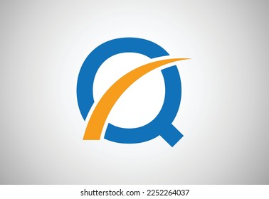 Letter Q Logo-Designvorlage, Vektorgrafik
