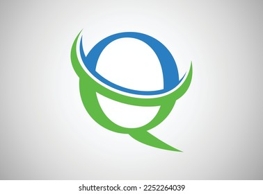 Letter Q logo design template, Vector illustration