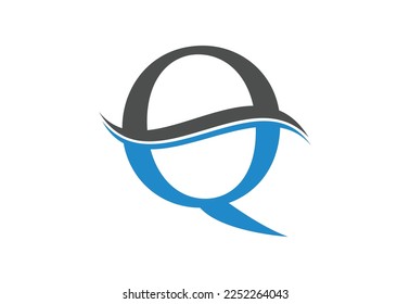 Letter Q logo design template, Vector illustration