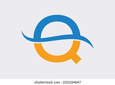 Letter Q logo design template, Vector illustration