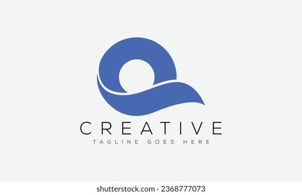 Logo-Design-Vorlage für Letter Q; Vektorgrafik