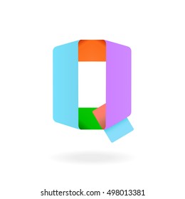 Letter Q logo design template. Stylish vector icon