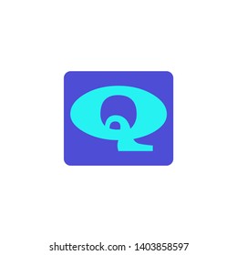 letter Q logo design vector