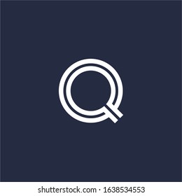 letter Q logo design vector icon template