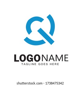 Letter Q logo design & vector icon