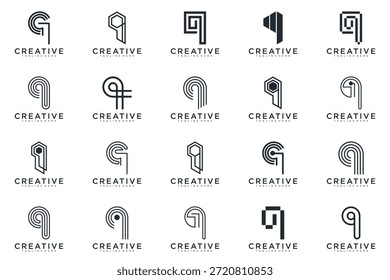 letter q logo design vector abstract