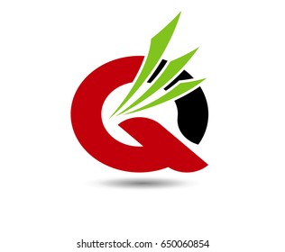 Letter q logo icon
