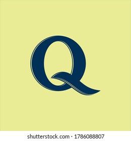 Letter Q logo icon design template