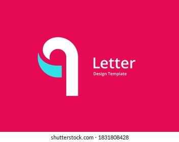 Design-Vorlagenelemente für das Logo Buchstabe Q