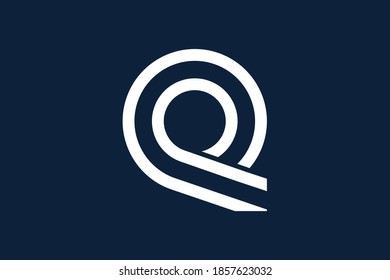 letter q logo or icon design template element