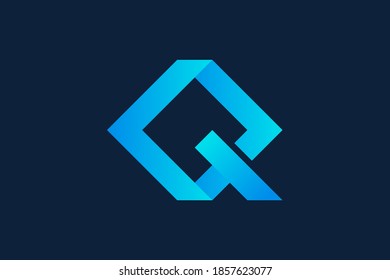 letter q logo or icon design template element