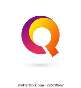 Letter Q logo icon design template elements 