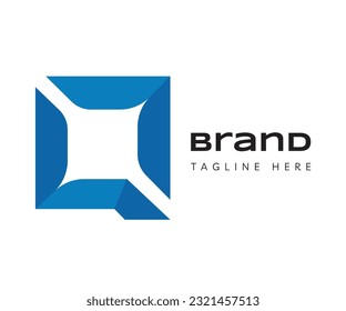 Buchstaben Q Logo Symbol Design Vorlagenelemente. Für Logos für Branding, Business und Technologie geeignet.
