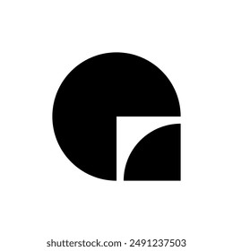 Letter Q logo. Icon design. Template elements. Geometric abstract logos