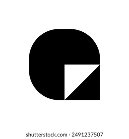 Letter Q logo. Icon design. Template elements. Geometric abstract logos