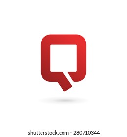 Letter Q logo icon design template elements 