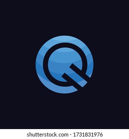 Letter Q logo icon flat and vector design template.