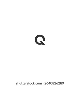Letter Q logo icon flat vector design