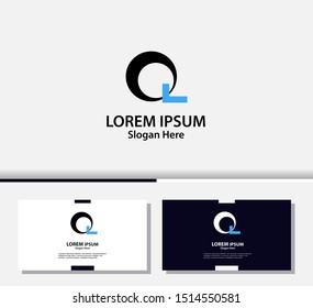 Letter Q logo and icon, vector design template.EPS10