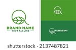 LETTER Q LOGO LEAF LINE EDITABLE