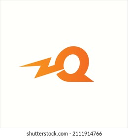 Letter Q logo, sign, symbol, modern icon, Q driving, initial letter q, logo template, steering, vector, monogram, business, professional car , Creative Alphabet Q, Illustration, Geometric