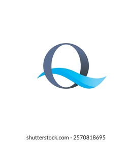 Letter Q Logo Simple Design. Q Initial Icon