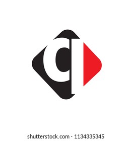 Letter Q logo with Square background