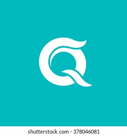 Letter Q logo / symbol - vector icon