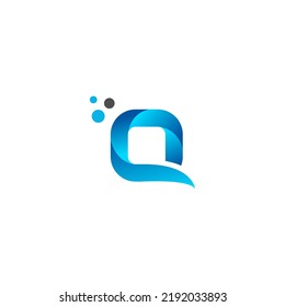 Letter Q Logo, Q Technology Logo Template Vector Symbol