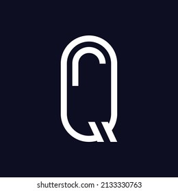 Letter Q Logo Template Abstract Vector Illustration - lines Logotype Vector Design Template