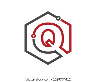 Letter Q Logo Template Design Vector, Emblem, Design Concept, Creative Symbol, Icon