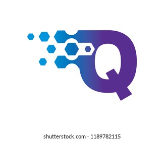 Letter Q Logo Template Design Vector, Emblem, Concept Design, Creative Symbol, Icon