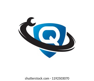 Letter Q Logo Template Design Vector, Emblem, Concept Design, Creative Symbol, Icon