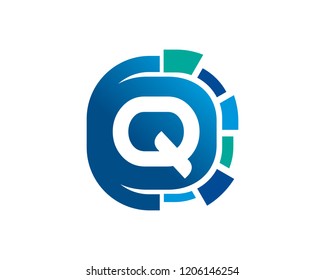 Letter Q Logo Template Design Vector, Emblem, Concept Design, Creative Symbol, Icon