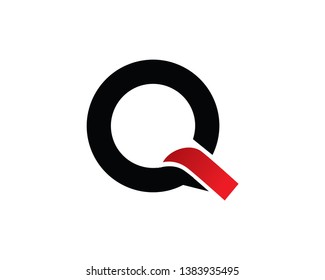 Letter Q Logo Template, Icon, Symbol - Vector