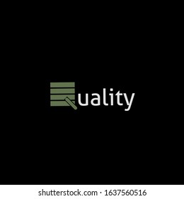letter q logo, vector design, logotype busines or company