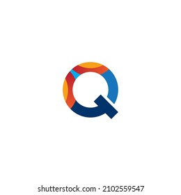 letter Q . logo vector design background
