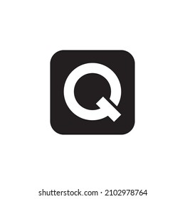 letter Q . logo vector design background