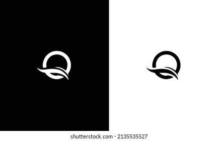 Letter Q modern Logo icon monogram design. Vector graphic design template element.