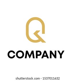 Letter Q Modern Logo initial Design Template sign vector shape