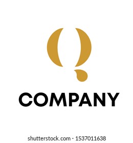 Letter Q Modern Logo initial Design Template sign vector shape