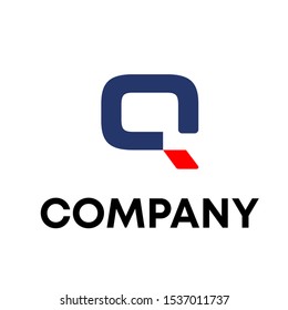 Letter Q Modern Logo initial Design Template sign vector shape