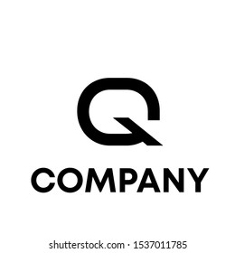 Letter Q Modern Logo initial Design Template sign vector shape