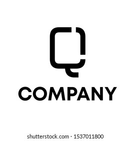 Letter Q Modern Logo initial Design Template sign vector shape