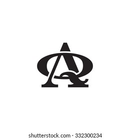letter Q and A monogram logo