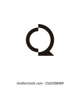 Letter Q Number 2 Circle Symbol Stock Vector (Royalty Free) 2163188489 ...