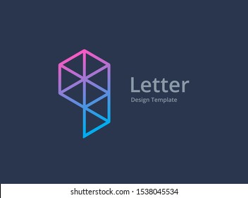 Letter Q or number 9 construction logo icon design template elements