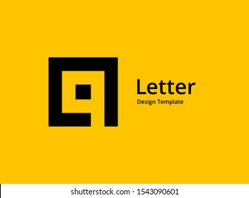 Letter Q or number 9 logo icon design template elements